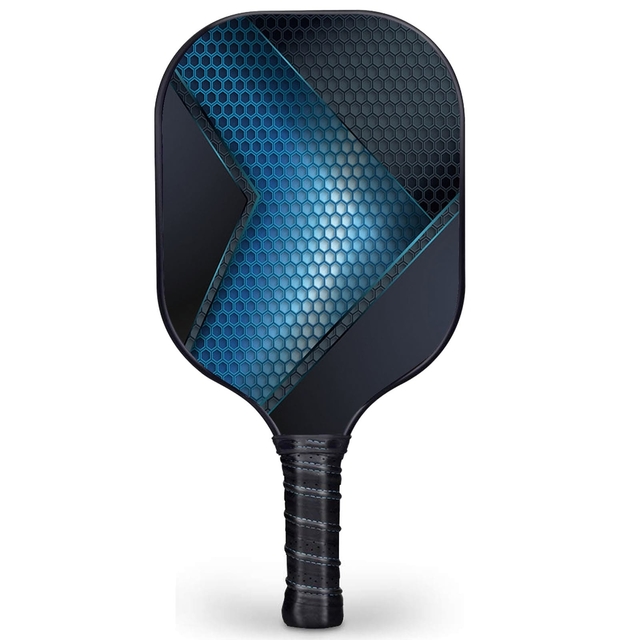 Pickleball Paddles,  PB0009  Hexagon Grids Pickleball Racket-Graphite Pickleball Paddles Sale