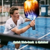 Pickleball Paddle, PB00023 Cubes Pickleball Rackets-Quiet Pickleball Paddles
