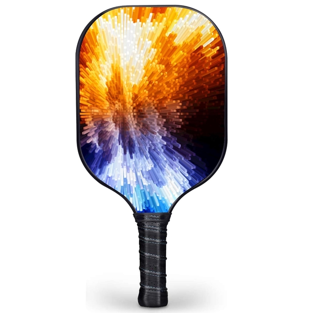 Pickleball Paddle, PB00023 Cubes Pickleball Rackets-Quiet Pickleball Paddles