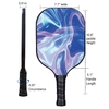 Pickleball Paddle, PB00031 Blue Ripples Pickleball Racket Pickleball Paddles